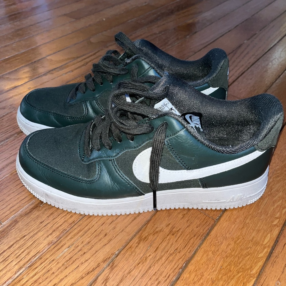 Lightly worn green AF1